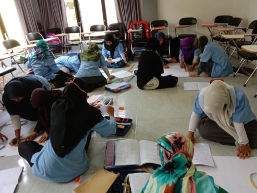 Foto Kegiatan Pelatihan Santri Putri