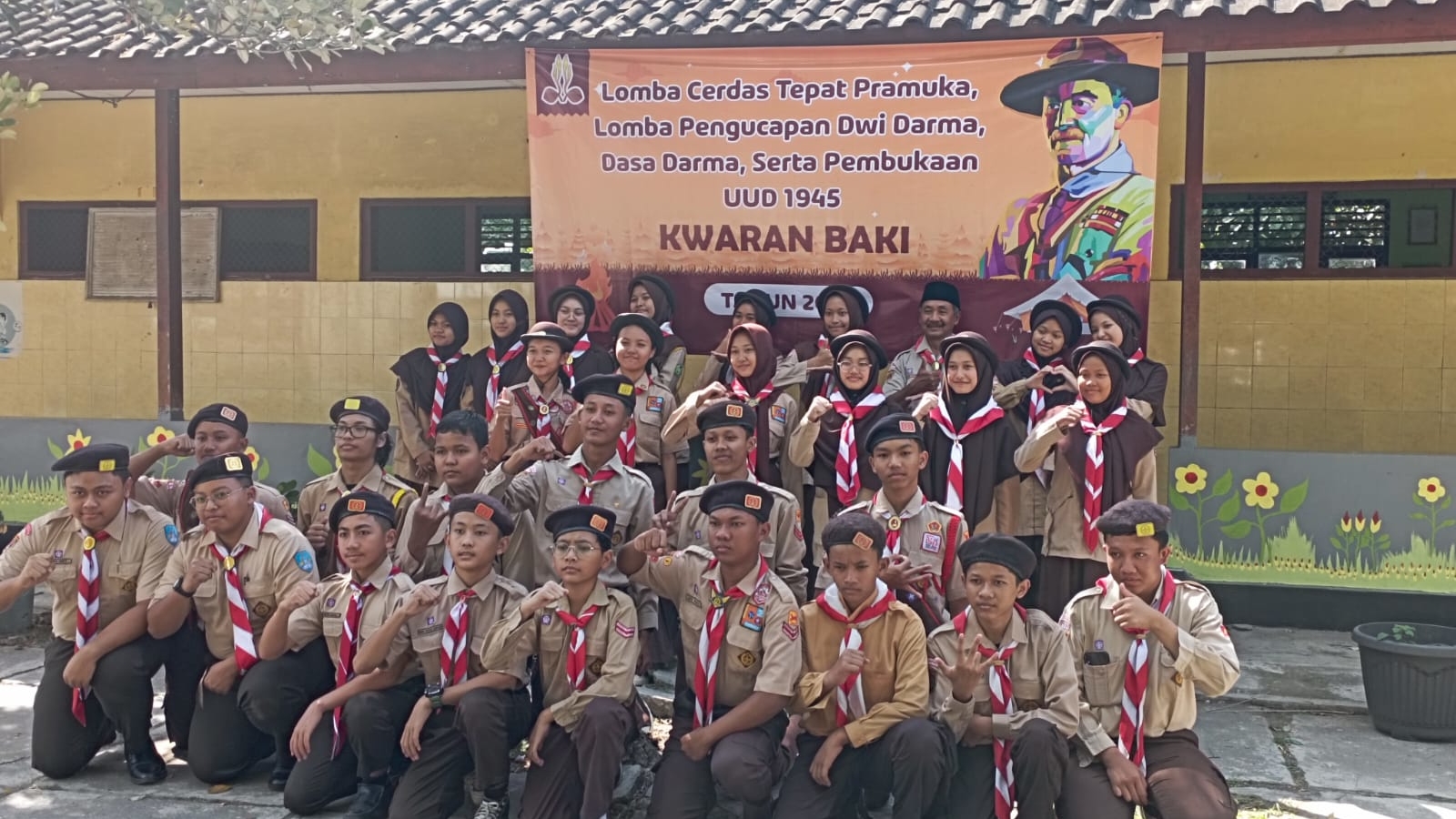 Foto Kegiatan Pramuka Santri